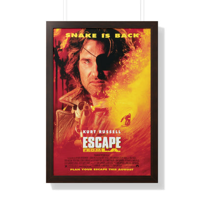 ESCAPE FROM L.A. 1996 - Framed Movie Poster-20" x 30"-The Sticker Space