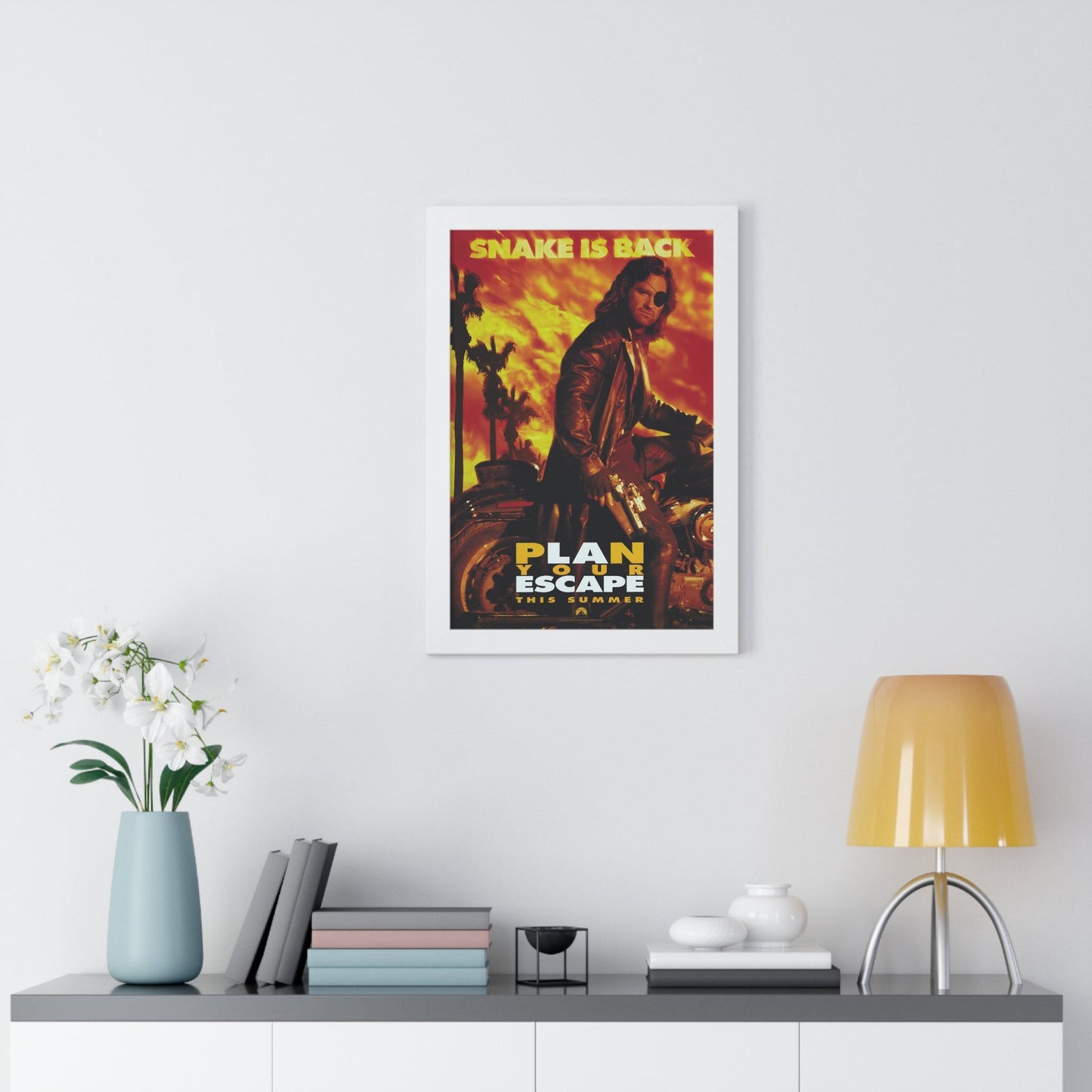 ESCAPE FROM L.A. (TEASER) 1996 - Framed Movie Poster-The Sticker Space