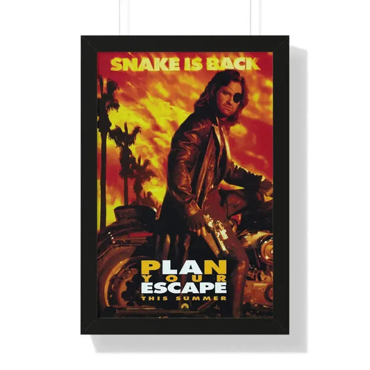 ESCAPE FROM L.A. (TEASER) 1996 - Framed Movie Poster 16″ x 24″ Black - The Sticker Space