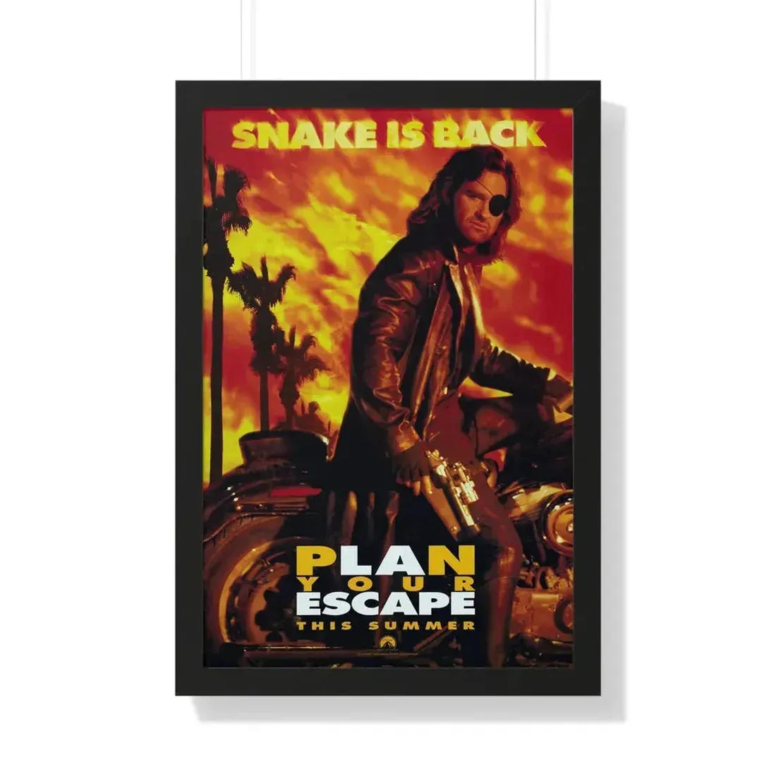 ESCAPE FROM L.A. (TEASER) 1996 - Framed Movie Poster 20" x 30" Black - The Sticker Space