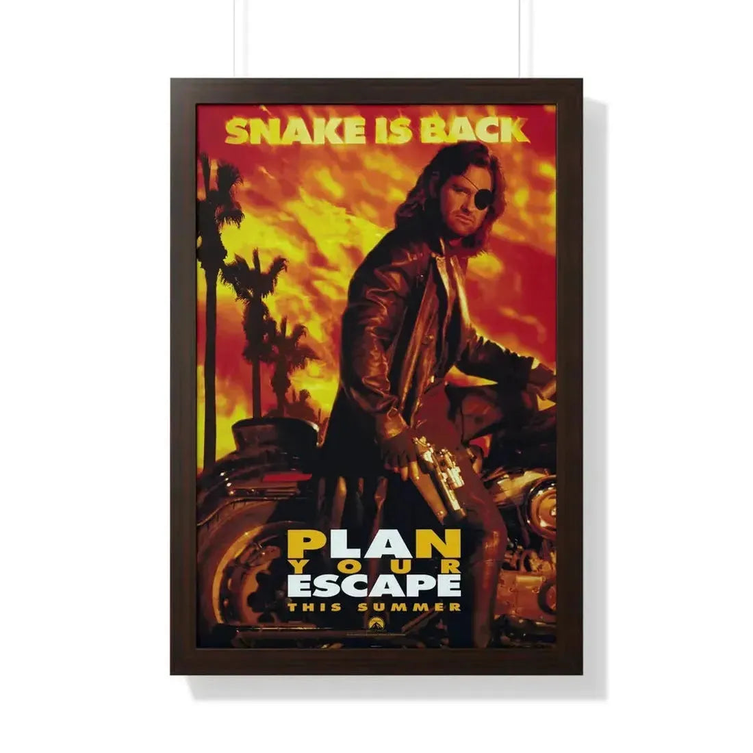 ESCAPE FROM L.A. (TEASER) 1996 - Framed Movie Poster 20" x 30" Walnut - The Sticker Space