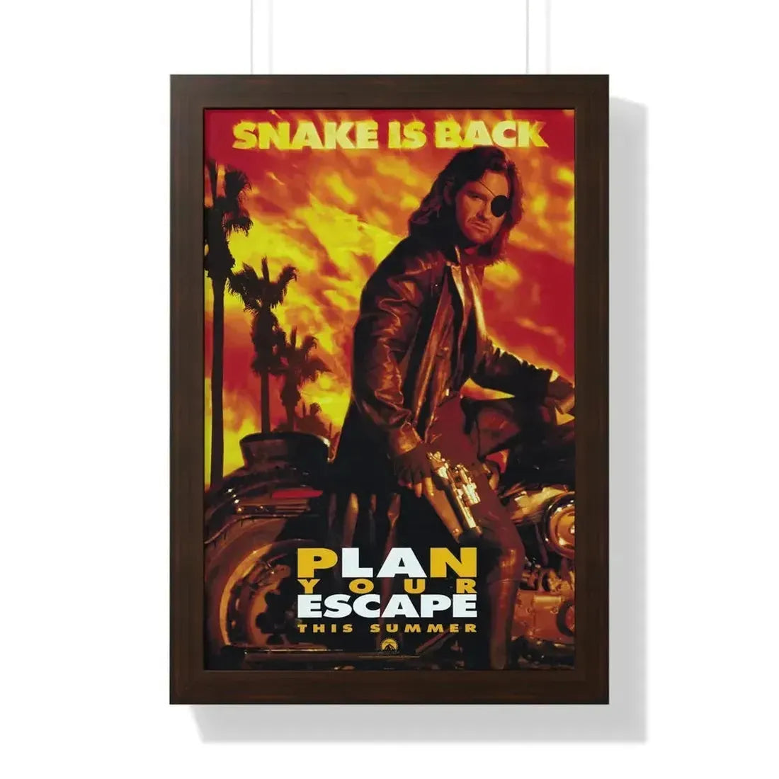 ESCAPE FROM L.A. (TEASER) 1996 - Framed Movie Poster - The Sticker Space