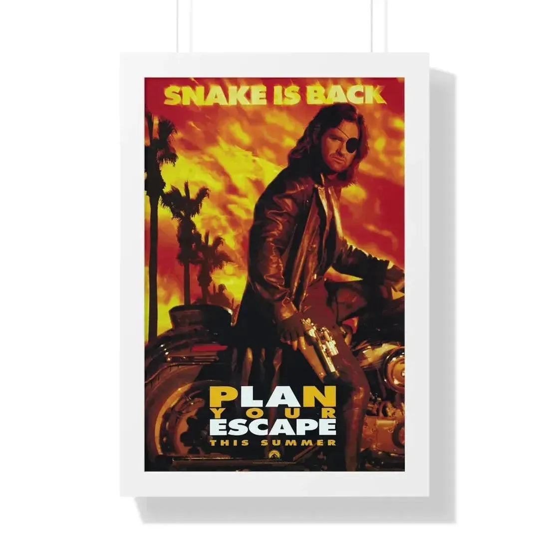 ESCAPE FROM L.A. (TEASER) 1996 - Framed Movie Poster - The Sticker Space