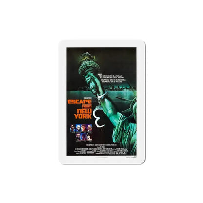 Escape from New York 1981 Movie Poster Refrigerator Magnet 3 Inch - The Sticker Space