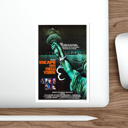 Escape from New York 1981 Movie Poster STICKER Vinyl Die-Cut Decal-The Sticker Space