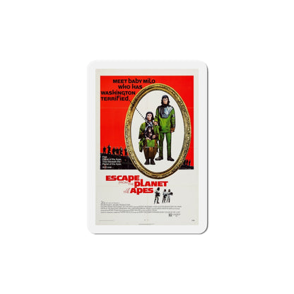 Escape from the Planet of the Apes 1971 Movie Poster Die-Cut Magnet-6 Inch-The Sticker Space