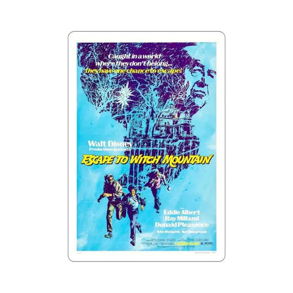 Escape to Witch Mountain 1975 Movie Poster STICKER Vinyl Die-Cut Decal 6 Inch - The Sticker Space