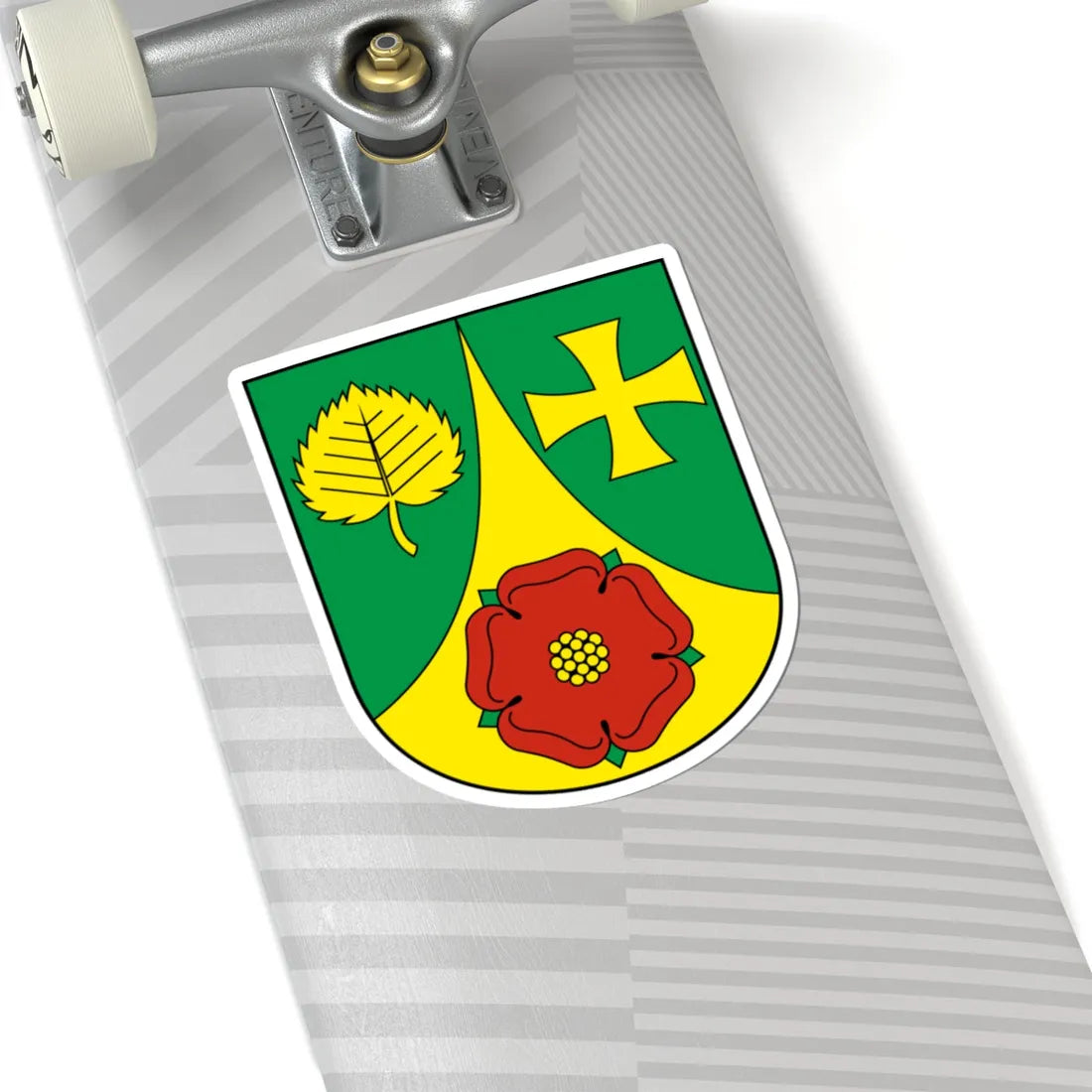 Eschenbach SG-blazon (Switzerland) (Coat of Arms) STICKER Vinyl Kiss-Cut Decal - The Sticker Space