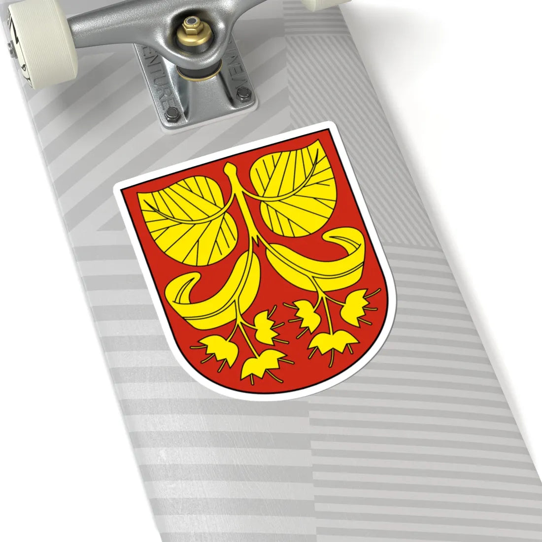 Eschlikon-blazon (Switzerland) (Coat of Arms) STICKER Vinyl Kiss-Cut Decal - The Sticker Space
