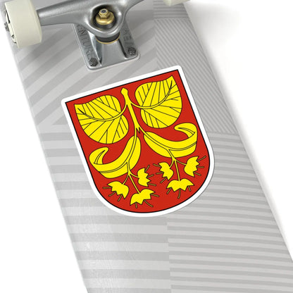 Eschlikon-blazon (Switzerland) (Coat of Arms) STICKER Vinyl Kiss-Cut Decal - The Sticker Space
