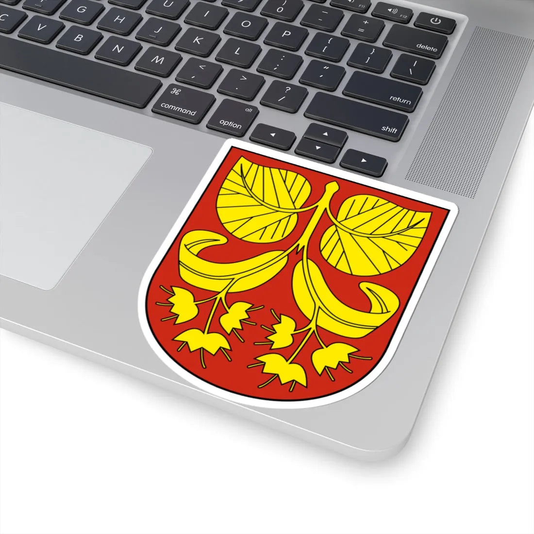 Eschlikon-blazon (Switzerland) (Coat of Arms) STICKER Vinyl Kiss-Cut Decal - The Sticker Space
