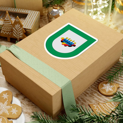 Escudo Acajete (Mexico) (Coat of Arms) STICKER Vinyl Kiss-Cut Decal - The Sticker Space