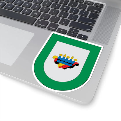 Escudo Acajete (Mexico) (Coat of Arms) STICKER Vinyl Kiss-Cut Decal - The Sticker Space