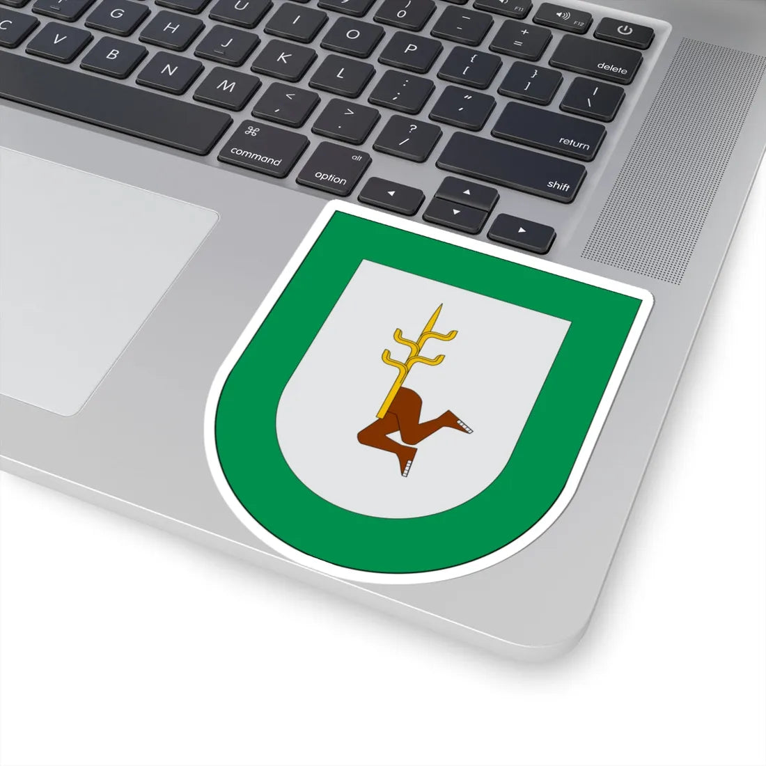 Escudo Acatzingo (Mexico) (Coat of Arms) STICKER Vinyl Kiss-Cut Decal - The Sticker Space