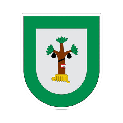 Escudo Ahuacatlán Puebla (Mexico) (Coat of Arms) STICKER Vinyl Kiss-Cut Decal 2 Inch White - The Sticker Space
