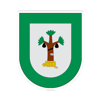 Escudo Ahuacatlán Puebla (Mexico) (Coat of Arms) STICKER Vinyl Kiss-Cut Decal 3 Inch White - The Sticker Space
