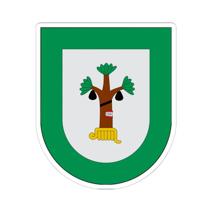 Escudo Ahuacatlán Puebla (Mexico) (Coat of Arms) STICKER Vinyl Kiss-Cut Decal 6 Inch White - The Sticker Space