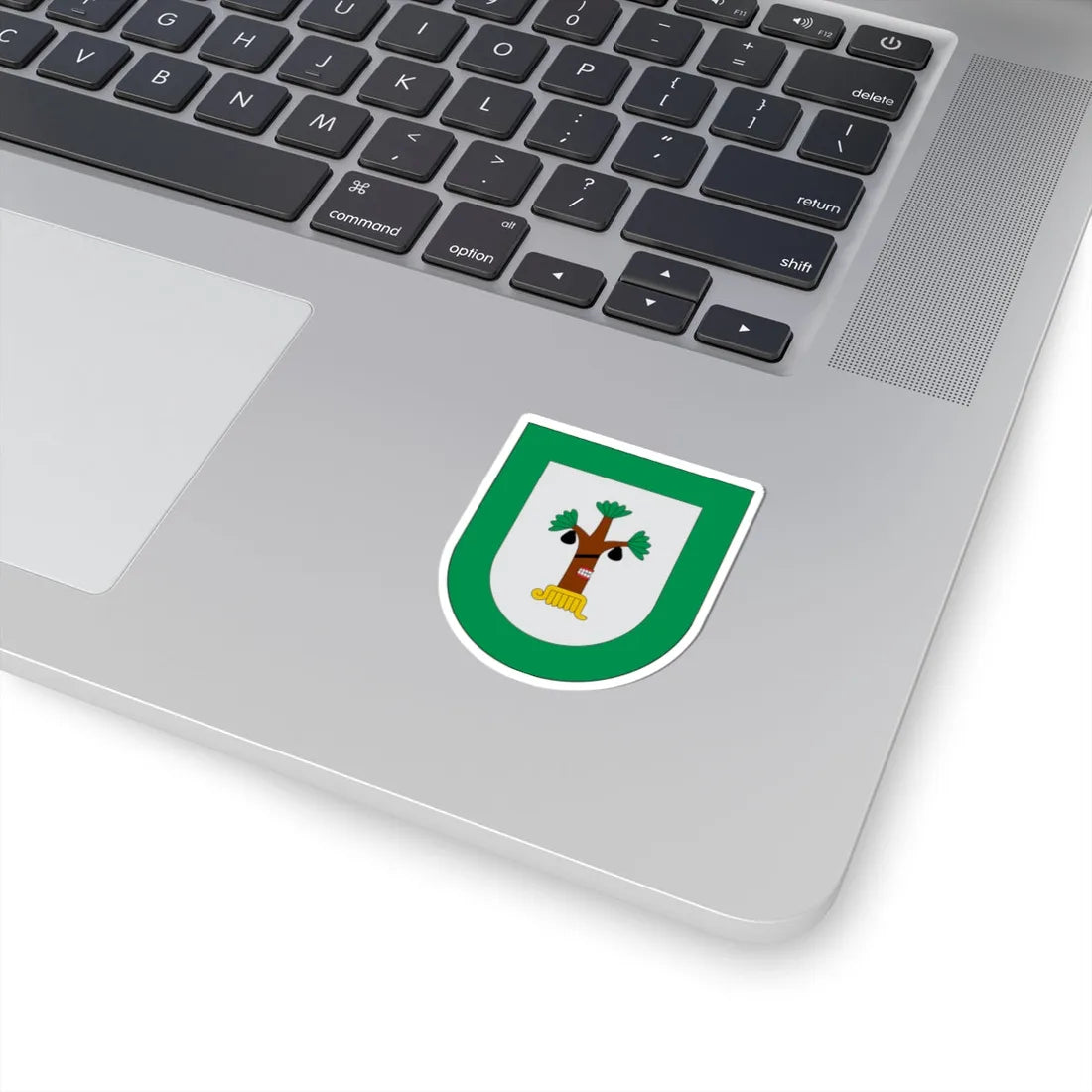 Escudo Ahuacatlán Puebla (Mexico) (Coat of Arms) STICKER Vinyl Kiss-Cut Decal - The Sticker Space