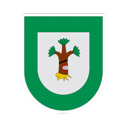 Escudo Ahuatlán (Mexico) (Coat of Arms) STICKER Vinyl Kiss-Cut Decal 2 Inch White - The Sticker Space