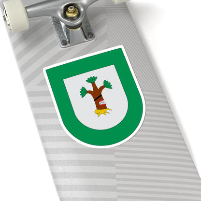 Escudo Ahuatlán (Mexico) (Coat of Arms) STICKER Vinyl Kiss-Cut Decal - The Sticker Space