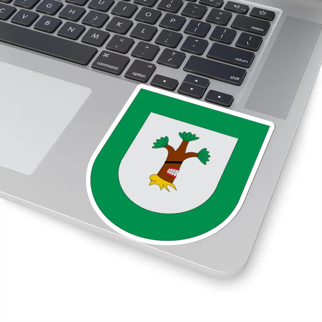Escudo Ahuatlán (Mexico) (Coat of Arms) STICKER Vinyl Kiss-Cut Decal - The Sticker Space