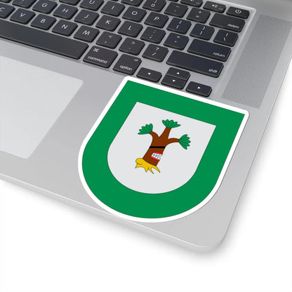 Escudo Ahuatlán (Mexico) (Coat of Arms) STICKER Vinyl Kiss-Cut Decal - The Sticker Space