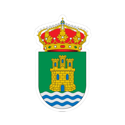 Escudo Alconchel (Spain) (Coat of Arms) STICKER Vinyl Kiss-Cut Decal 3 Inch White - The Sticker Space