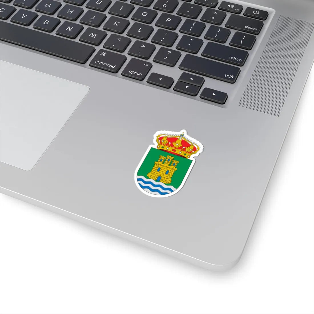 Escudo Alconchel (Spain) (Coat of Arms) STICKER Vinyl Kiss-Cut Decal - The Sticker Space