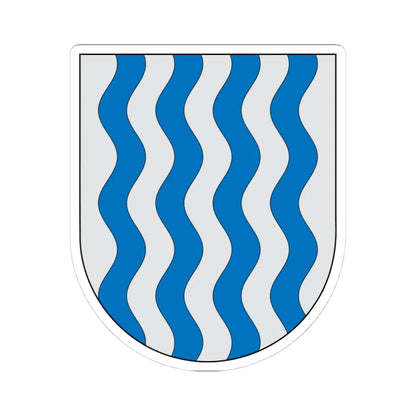 Escudo antiguo Tarragona01 (Spain) (Coat of Arms) STICKER Vinyl Kiss-Cut Decal 4 Inch White - The Sticker Space