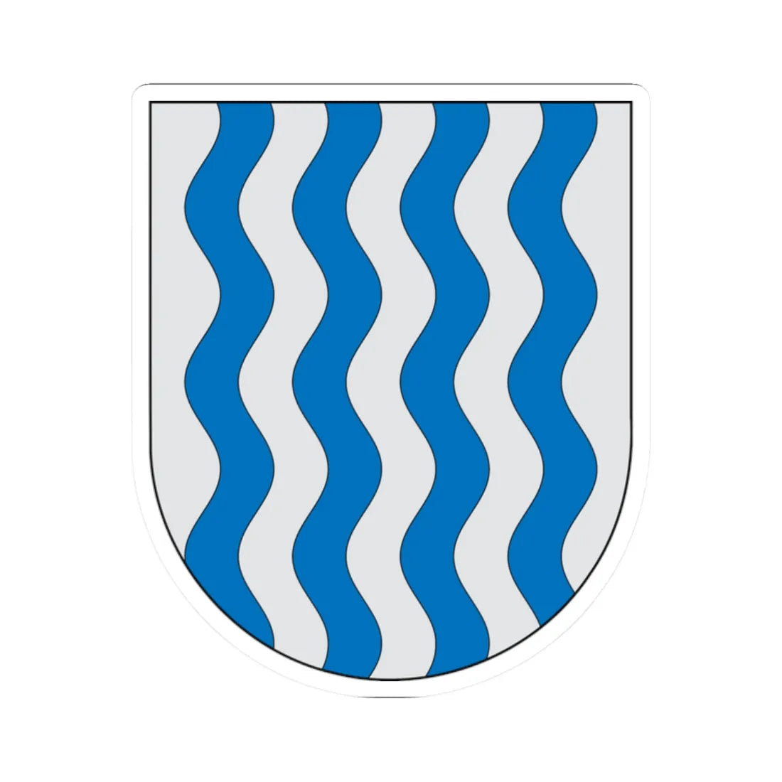Escudo antiguo Tarragona01 (Spain) (Coat of Arms) STICKER Vinyl Kiss-Cut Decal - The Sticker Space