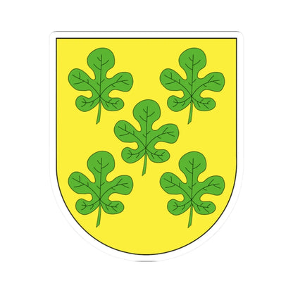 Escudo apellido Figueroa (Argentina) (Coat of Arms) STICKER Vinyl Kiss-Cut Decal 2 Inch White - The Sticker Space