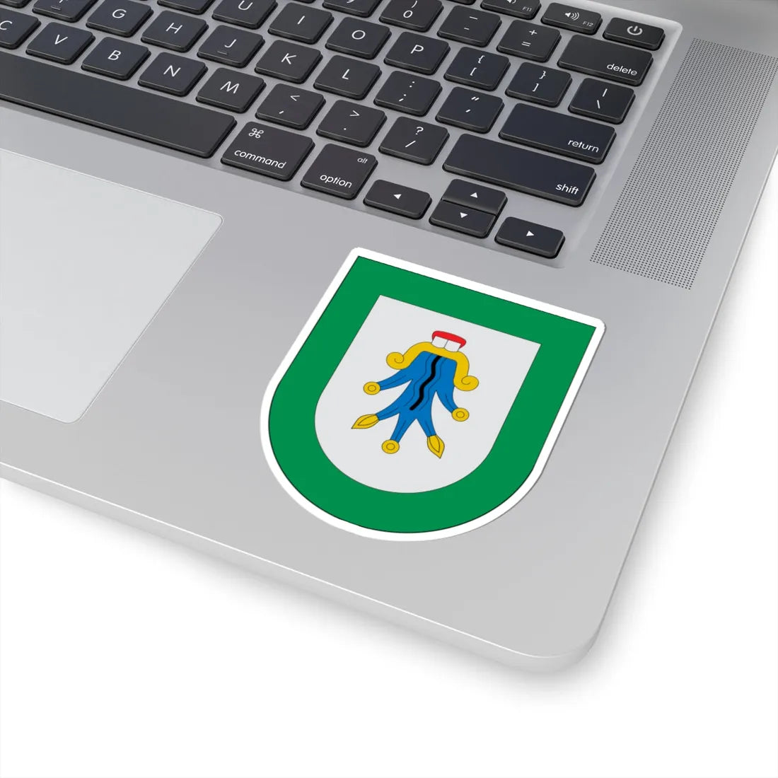 Escudo Aquixtla (Mexico) (Coat of Arms) STICKER Vinyl Kiss-Cut Decal - The Sticker Space