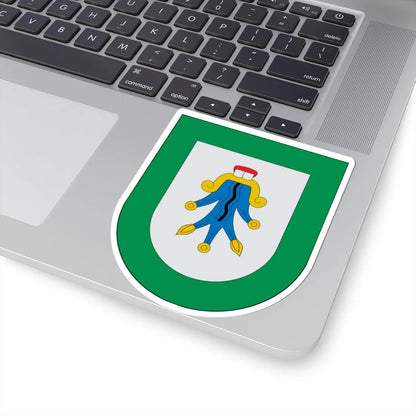 Escudo Aquixtla (Mexico) (Coat of Arms) STICKER Vinyl Kiss-Cut Decal - The Sticker Space