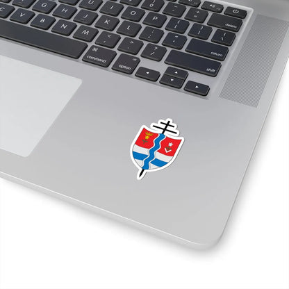 Escudo Arquidiócesis de Barranquilla (Colombia) (Coat of Arms) STICKER Vinyl Kiss-Cut Decal - The Sticker Space