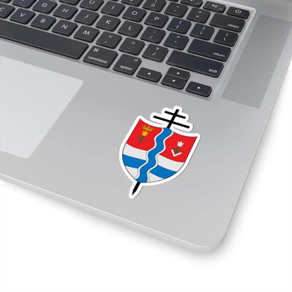 Escudo Arquidiócesis de Barranquilla (Colombia) (Coat of Arms) STICKER Vinyl Kiss-Cut Decal - The Sticker Space