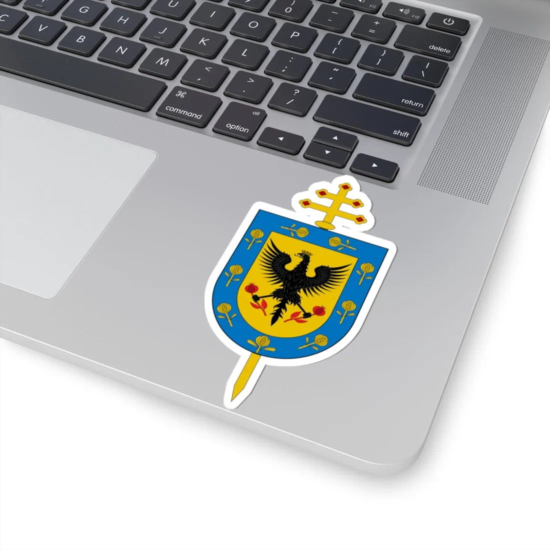 Escudo Arquidiócesis de Bogotá (Colombia) (Coat of Arms) STICKER Vinyl Kiss-Cut Decal - The Sticker Space