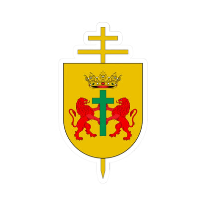 Escudo Arquidiócesis de Cartagena de Indias (Colombia) (Coat of Arms) STICKER Vinyl Kiss-Cut Decal 2 Inch White - The Sticker Space