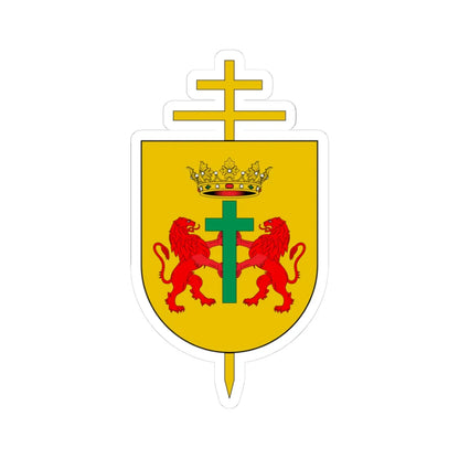 Escudo Arquidiócesis de Cartagena de Indias (Colombia) (Coat of Arms) STICKER Vinyl Kiss-Cut Decal 3 Inch White - The Sticker Space