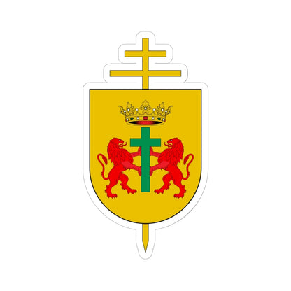 Escudo Arquidiócesis de Cartagena de Indias (Colombia) (Coat of Arms) STICKER Vinyl Kiss-Cut Decal 6 Inch White - The Sticker Space
