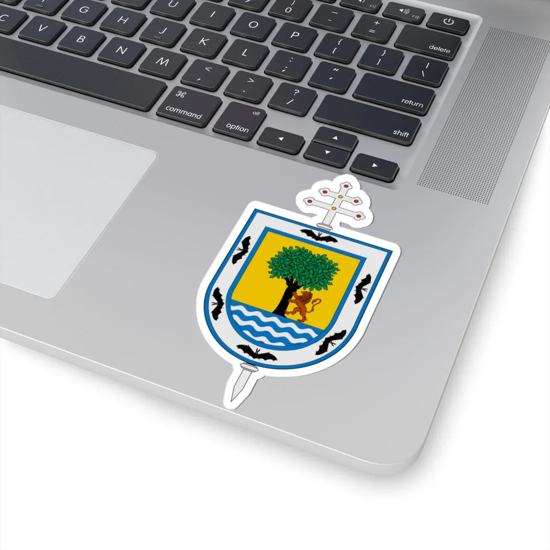 Escudo Arquidiócesis de Santa Fe de Antioquia (Colombia) (Coat of Arms) STICKER Vinyl Kiss-Cut Decal - The Sticker Space