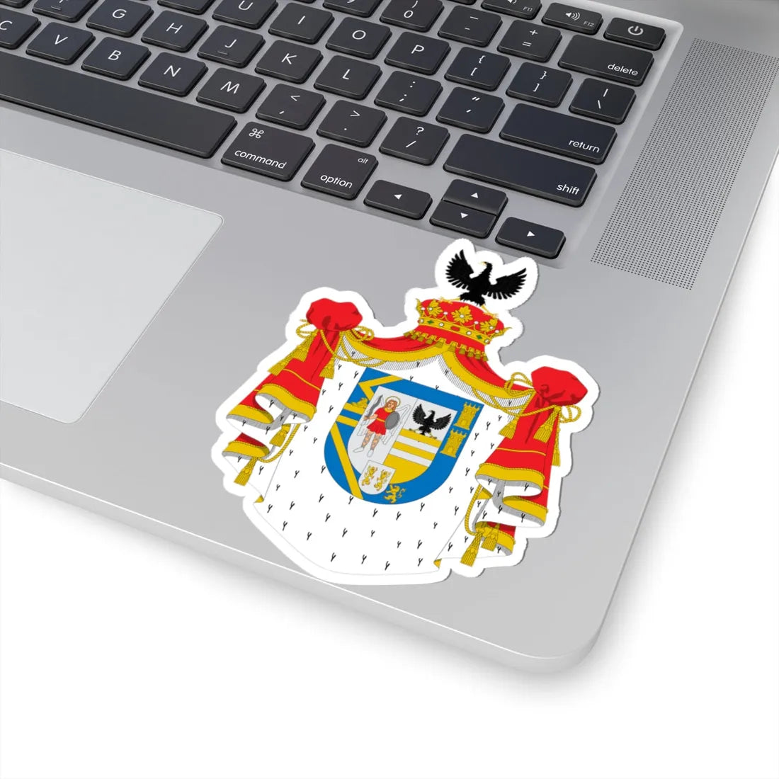 Escudo Atlixco (Costa Rica) (Coat of Arms) STICKER Vinyl Kiss-Cut Decal - The Sticker Space