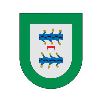 Escudo Atzala (Mexico) (Coat of Arms) STICKER Vinyl Kiss-Cut Decal 2 Inch White - The Sticker Space