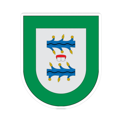 Escudo Atzala (Mexico) (Coat of Arms) STICKER Vinyl Kiss-Cut Decal 3 Inch White - The Sticker Space