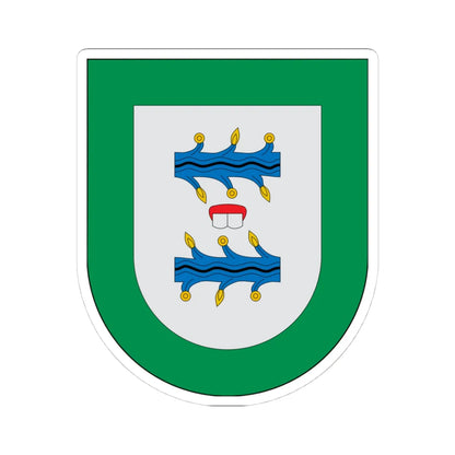Escudo Atzala (Mexico) (Coat of Arms) STICKER Vinyl Kiss-Cut Decal 4 Inch White - The Sticker Space