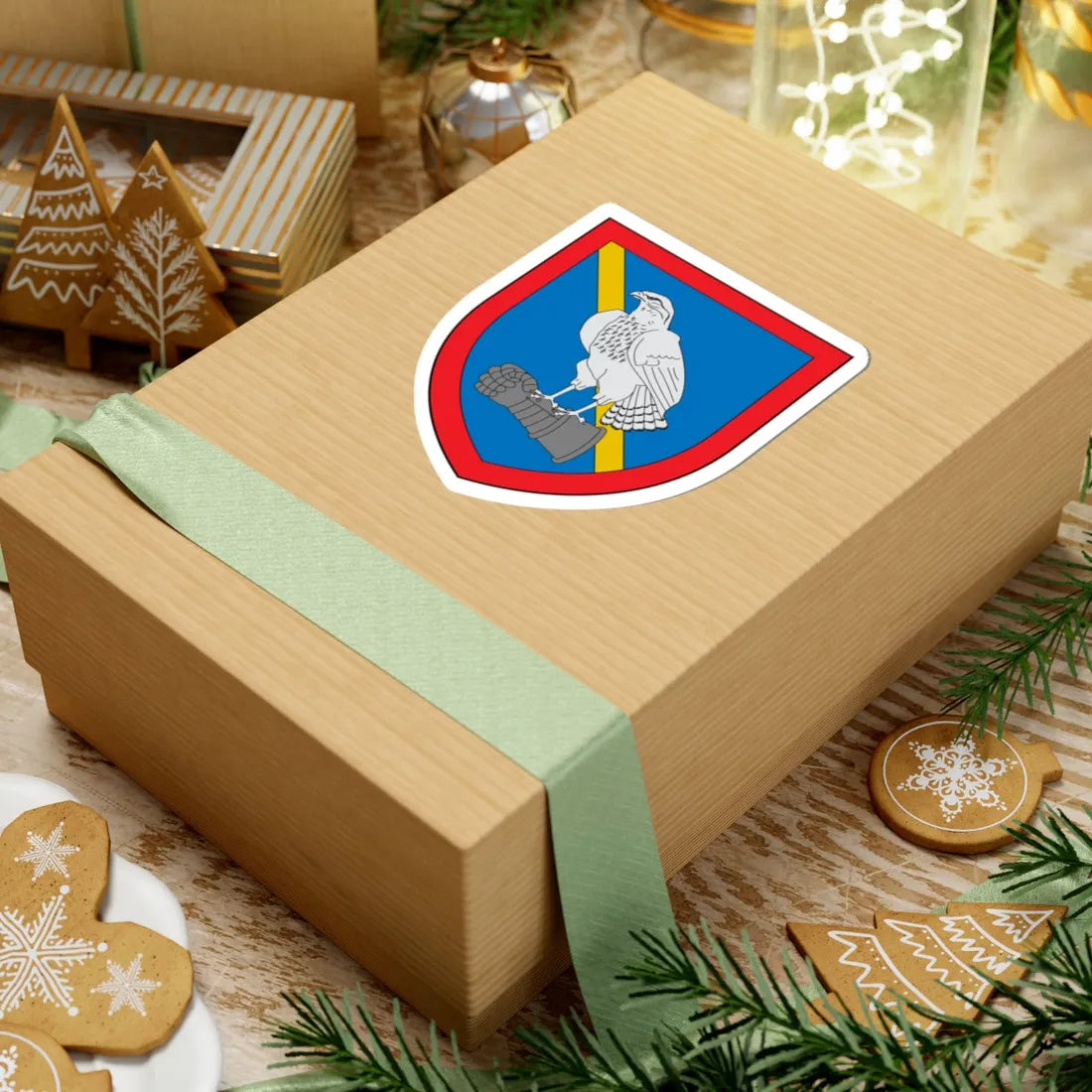 Escudo Aviacion del Ejercito de Colombia (Colombia) (Coat of Arms) STICKER Vinyl Kiss-Cut Decal - The Sticker Space