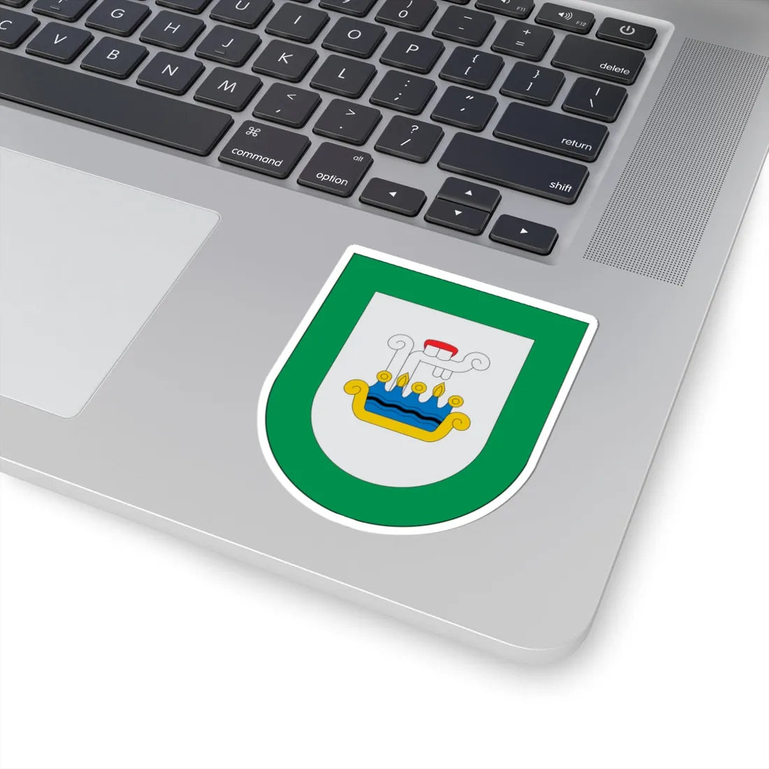 Escudo Axutla (Mexico) (Coat of Arms) STICKER Vinyl Kiss-Cut Decal - The Sticker Space