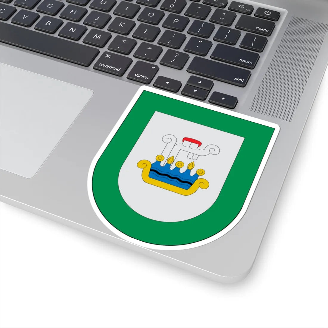 Escudo Axutla (Mexico) (Coat of Arms) STICKER Vinyl Kiss-Cut Decal - The Sticker Space
