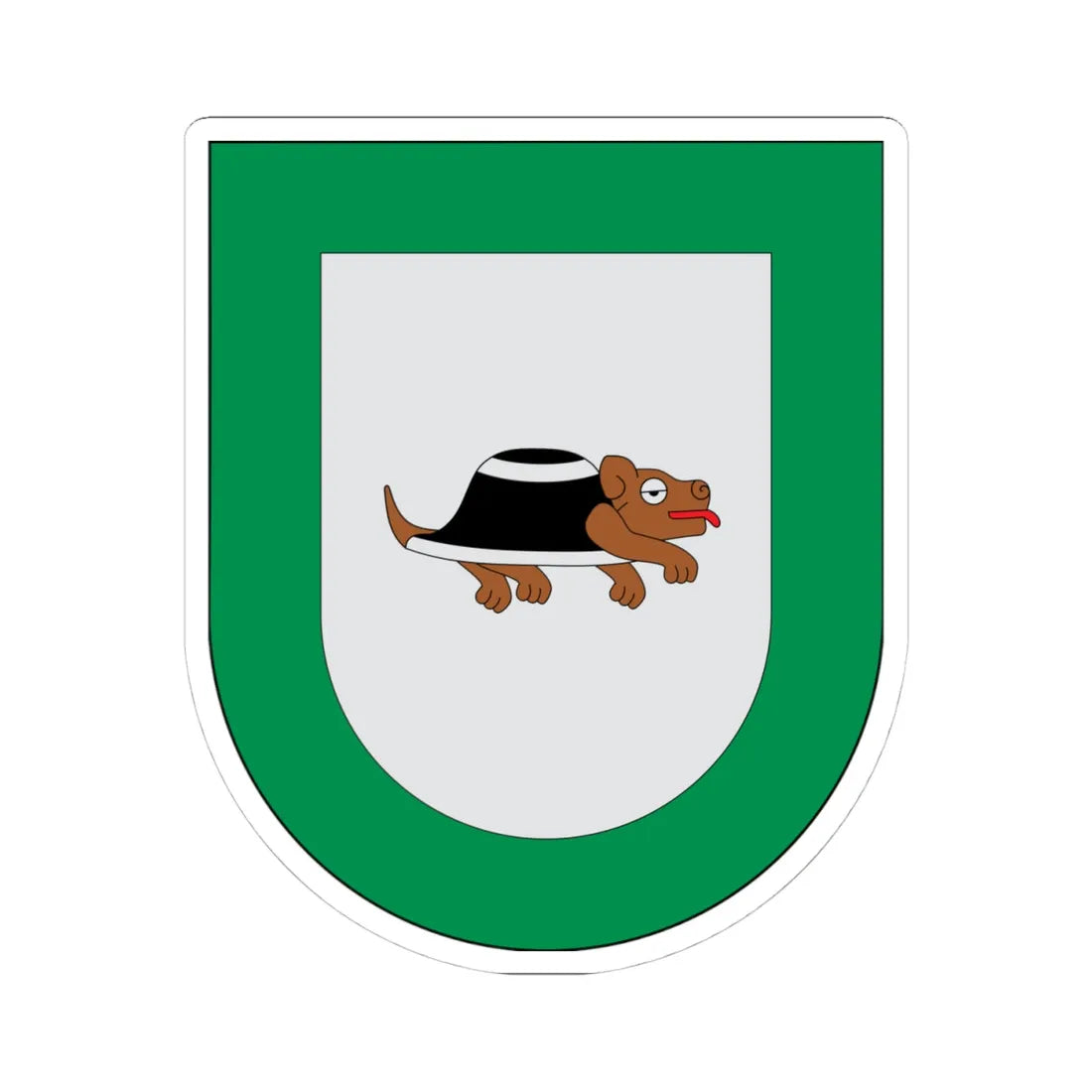 Escudo Ayotoxco de Guerrero (Mexico) (Coat of Arms) STICKER Vinyl Kiss-Cut Decal 4 Inch White - The Sticker Space