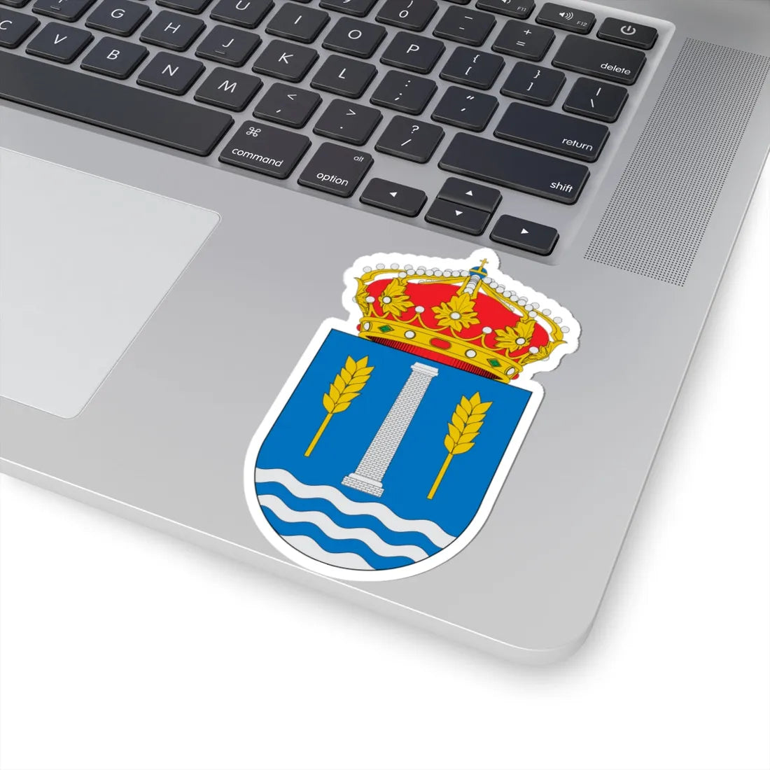 Escudo Azuqueca de Henares (Spain) (Coat of Arms) STICKER Vinyl Kiss-Cut Decal - The Sticker Space