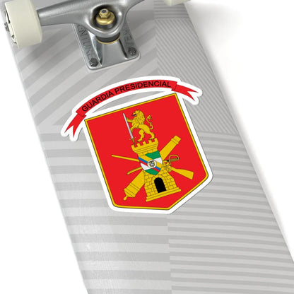Escudo Batallon Guardia Presidencial-Colombia (Colombia) (Coat of Arms) STICKER Vinyl Kiss-Cut Decal - The Sticker Space
